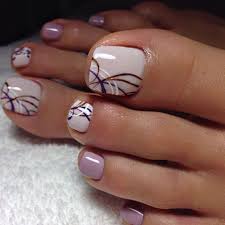 Tutorial de uñas decoradas para pies. 2