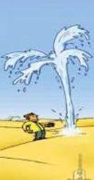 If it's spinning, you have a leak underground. E9 Methods For Finding Underground Water And Water Tables