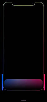 Iphone Xr Wallpaper Outline Iphone Wallpaper Samsung Wallpaper Wallpaper Border