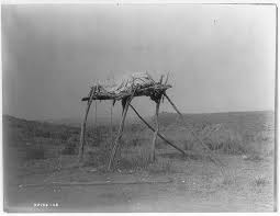 A Burial Platform Apsaroke American Indian History North American Indians Native American History