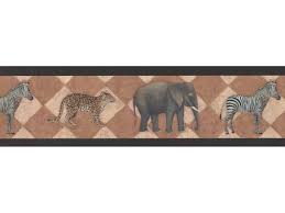 Wallpaper borders └ wallpaper, tools & accessories └ building & hardware └ home improvement └ home & garden all categories antiques art automotive baby books & magazines business & industrial cameras & photo cell phones & accessories animal print wallpaper borders. Black Safari Wallpaper Border