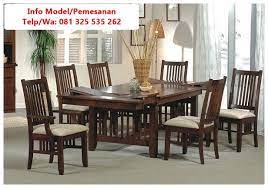 Desain Meja Makan Jati Minimalis Modern Referensi Kursi Makan Jati Minimalis Terpopuler Trend M Round Dining Room Table Round Dining Room Dining Table Chairs