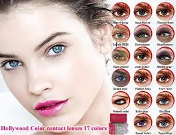 Hollywood Color Contact Lenses 17 Colors Pair 1