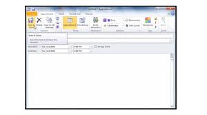 Using The Calendar In Microsoft Outlook 2010 Appointments