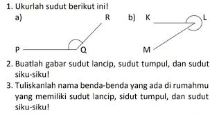 Kuis matematika untuk kelas 4 sd beserta kunci jawaban. Soal Tentang Sudut Kelas 4 Studi Indonesia