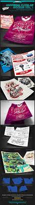 Universal Closeup Mockup Vol 1 Premium Kit Poster Mockup Flyer Pixel Photoshop