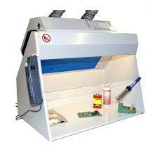 Electronic applications create fumes which are released into the atmosphere. T930h D Cabinet Fume Extraction System