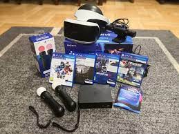 Eladó PlayStation VR a PS4-hez + VR Worlds + PS4 Camera v2+2 Motion  Controller+4 játék - HardverApró