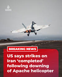 BREAKING: The US military's Central Command (CENTCOM) say that US forces  have now “completed self-defence strikes against Iran.”⁠⁣ ⁠.⁣ 🔴 LIVE  updates: aje.news/8gcwnf⁠