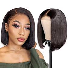 2) how to style synthetic hair wigs. Buy 10 Inches Bob Style Short Human Hair 13 X 4 Lace Front Wigs With Brazilian Vrigin Hair For Black Women Online In Bahrain B07m5d19lv