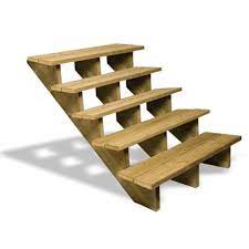 Le plus courant des escaliers 3 ou 4 marches en kit est en bois. Escalier En Bois 5 Marches Escalier Exterieur Bois Escalier Bois Et Terrase Bois