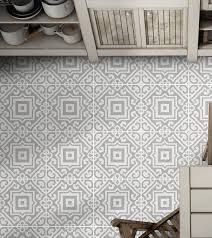 Detailed Grey Pattern Floor Tile Vinyl Decal Geometric Etsy In 2020 Patterned Floor Tiles Vinyl Flooring Bathroom Vinyl Flooring