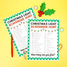 Available for pc, ios and android. Christmas Light Scavenger Hunt Happiness Is Homemade