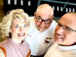 Providing “Gap Items” for the Week of Giving Interview with Elizabeth  Hadley KMVT News and Crystal N Dan Neff and Chris Kiever Les Schwab Tire  Centers . With Partner Kristin Lupo-Moses at