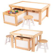 Activity tables meant for toddler and young kids should have very sturdy bases. Kids Play Table