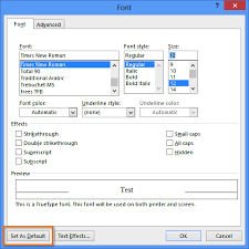 Customize your coloring page by changing the font and text. Word Tips Changing Your Default Settings In Word