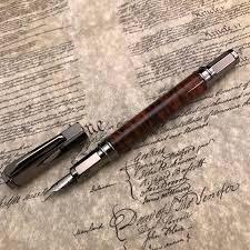 Image result for mammoth bone inlay fountain pen
