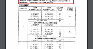 Kuala lumpur, popularly referred to as kl, is the capital city of malaysia. Cuti Sekolah 2017