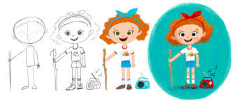 1st grade, 2nd grade, 3rd grade, 4th grade, 5th grade, animals, cartoon drawing, crayons, drawing, how to draw tutorials, view by grade, view by media | learn how to draw sonic the hedgehog from the famous video game series. How To Draw Animal Characters Bardot Brush