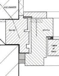 houten traditionele buitenkozijn details bouwkundig detailleren details bouwkunde bouwkundige tekeningen bouwkunde bouwtechnieken