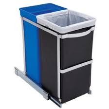 Simplehuman 174 Pull Out Waste Recycling Can 9 5 3 10 4 Gallon Simplehuman Recycle Trash Trash Can