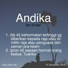 Pas banget nih, kami telah siapkan beberapa pilihan rangkaian nama bayi laki laki dalam alquran 3 kata. Andika Tinjauan Kata Hari Ini