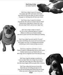 Poem About Dog Adoption Dog Poems Puppies Buy A Dog