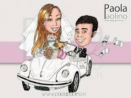 Caricaturista Per Matrimoni Ed Eventi Caricaturista Paola Paolino Caricature Spose Eventi