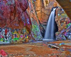 Manitou Springs Graffiti Waterfall I Want To Take Pictures Here Road Trip To Colorado Colorado Springs Vacation Colorado Vacation