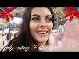 ONLY eating CHRISTMAS food for 24 hours!! 🎄| Ellen Elizabeth ♡