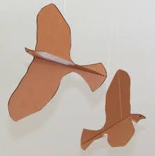 Bird Arts And Crafts For Kids Hovering Hawk Craft Doodles And Jots Kids Crafts Birds Bird Puppet Crafts