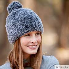 Un bonnet damier original avec un joli rendu, pour homme et pour femme, pour garder sa tête au chaud durant l'hiver. Bonnet Femme Automne Hiver Modeles Patrons Katia Com