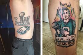 17 Cool Crazy And Straight Up Weird Philadelphia Eagles Tattoos