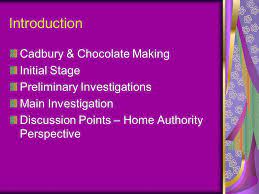 Major brands are not immune to the need for crisis was left with the unenviable task of disposing of over one million chocolate bars over the summer of 2006. Learning From Major Incidents Cadbury Salmonella Outbreak Ppt Video Online Download