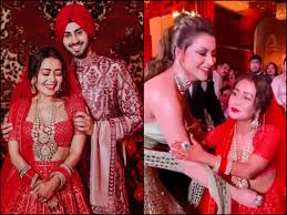 Both the couple individually announced her marriage all over on social media. Neha Kakkar Rohanpreet Singh Wedding Check Unseen Pics Videos Watch Urvashi Rautela Dance With Tony Kakkar