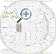 Fedexforum Seat Row Numbers Detailed Seating Chart