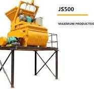 JS500 Concrete Brick Machine Mixer - Professional Block ...