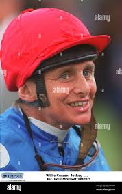 HORSE RACING. WILLIE CARSON, JOCKEY Stock Photo