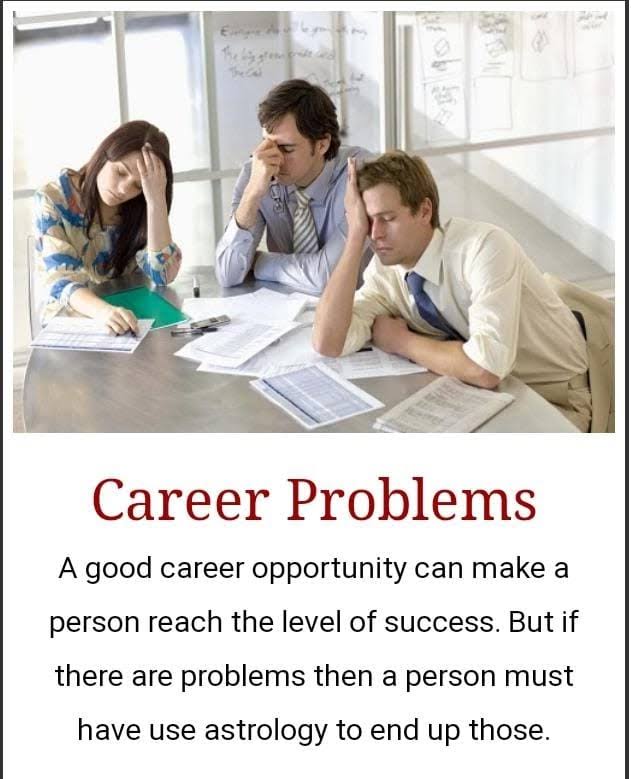 Career Problems product image
