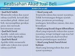 Syarat jual beli dalam islam: Jenis Akad Jual Beli Dalam Islam