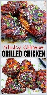 Sticky Asian Grilled Chicken Thighs Recipe Chicken Thigh Recipes Crockpot Grilled Chicken Thighs Chicken Thigh Recipes