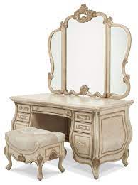 Pbteen.com has been visited by 10k+ users in the past month Aico Platine De Royale Vanity With Bench Champagne Victorian Bedroom Makeup Vanities By Massiano N09058 201 09158 00 N09068 201 N09804 20 Houzz