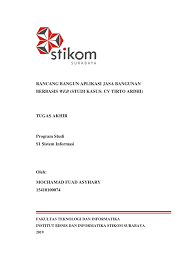 Jadi apapun itu kebutuhan anda dalam. Pdf Rancang Bangun Aplikasi Jasa Bangunan Berbasis Web Studi Kasus Cv Tirto Ardhi