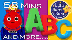 Learn With Little Baby Bum Abc Train Nursery Rhymes For Babies Songs For Kids Youtube