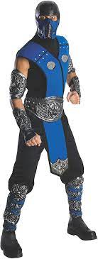 It is known that the father of both brothers (the fourth man to be known. Mortal Kombat Sub Zero Erwachsenenkostum Blau Einheitsgrosse Amazon De Bekleidung