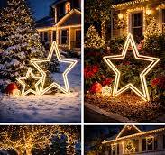 2D Standing Star Motif