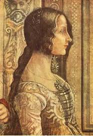 Viewed as a female ideal, the woman in this portrait has features considered to be perfect at that time. Portrait Of Simonetta Vespucci Portrait Of A Young Woman C 1480 Sandro Botticelli Wikiart Org