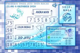Prediksi Jitu Togel Dafatoto Toto Macau 22 00 6 Oktober 2020 November Mainan Oktober