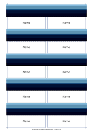 A place card shows which table each guest is allocated to sit at during such events as a tea party before creating a place card for your event, make sure that you've determined the number of guests attending. 50 Printable Place Card Templates Free á… Templatelab