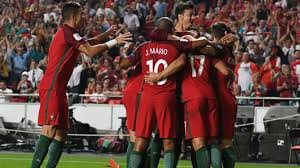 Cristiano ronaldo, karim benzema each score twice as teams split points. 2018 Fifa World Cup News Portugal Leapfrog Switzerland France Qualify Fifa Com